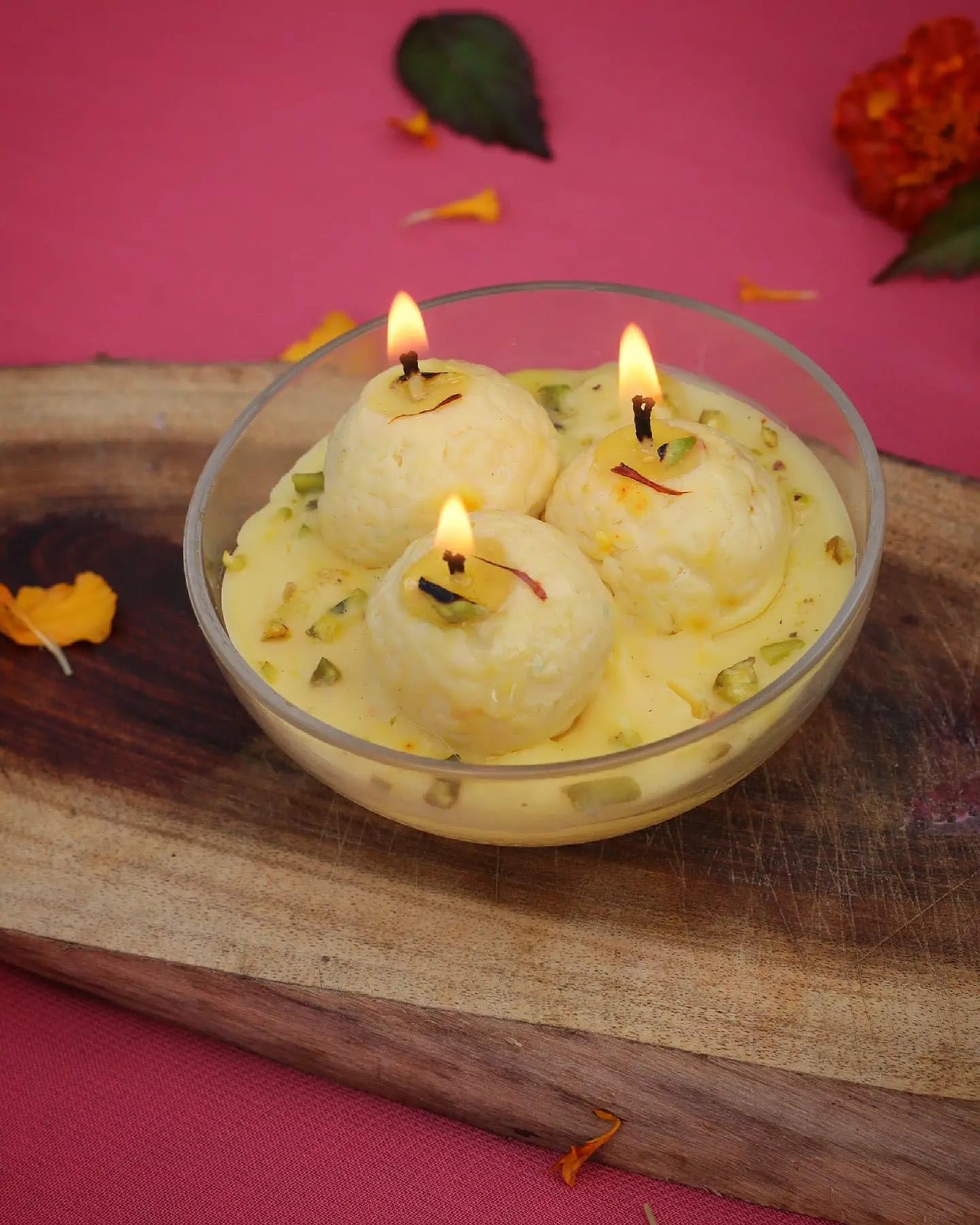 Rasmalai Candles for Diwali 🪔✨